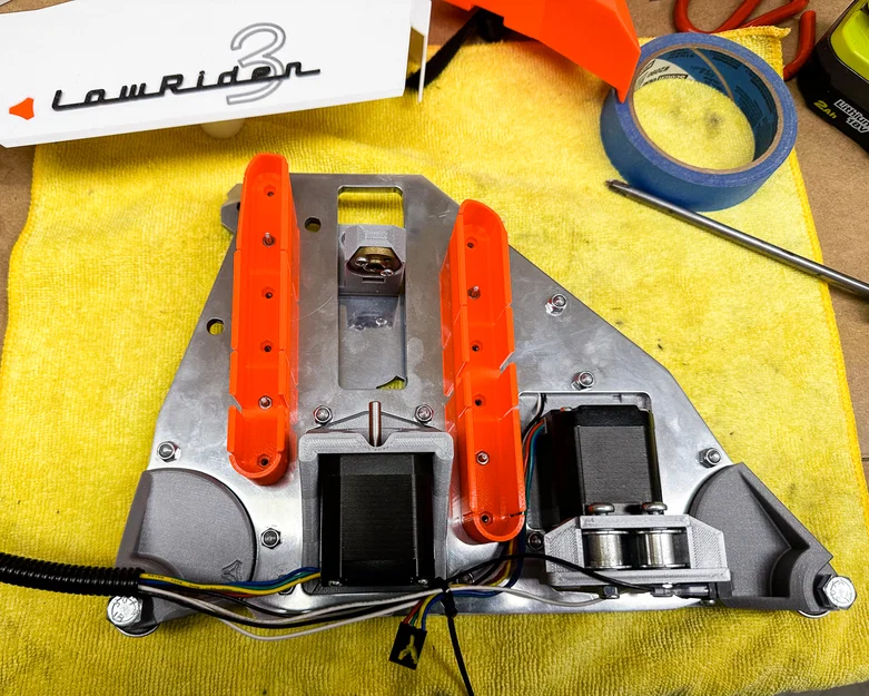 LOWRIDER 3 YZ CABLE TIDY – Máng/Khay đi dây gọn gàng - Image 3