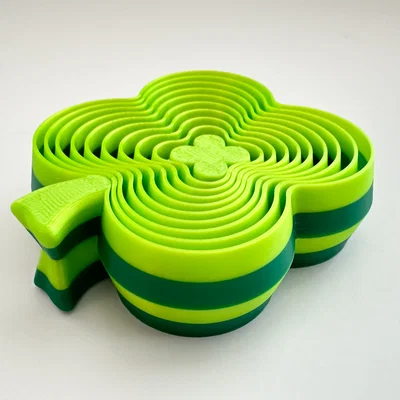 Đồ chơi fidget xếp lớp Cỏ 4 Lá (4 Leaf Clover Layered Fidget Toy)