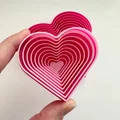 Đồ chơi Fidget Trái Tim Xếp Lớp (2 kích cỡ) - Thumbnail 3