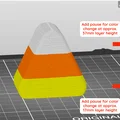 Đồ chơi Candy Corn co giãn, đàn hồi (Stretchy, Springy Candy Corn Toy) - Thumbnail 3