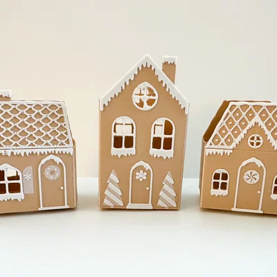 Nhà Bánh Gừng Mini (dùng cho nến tealight)