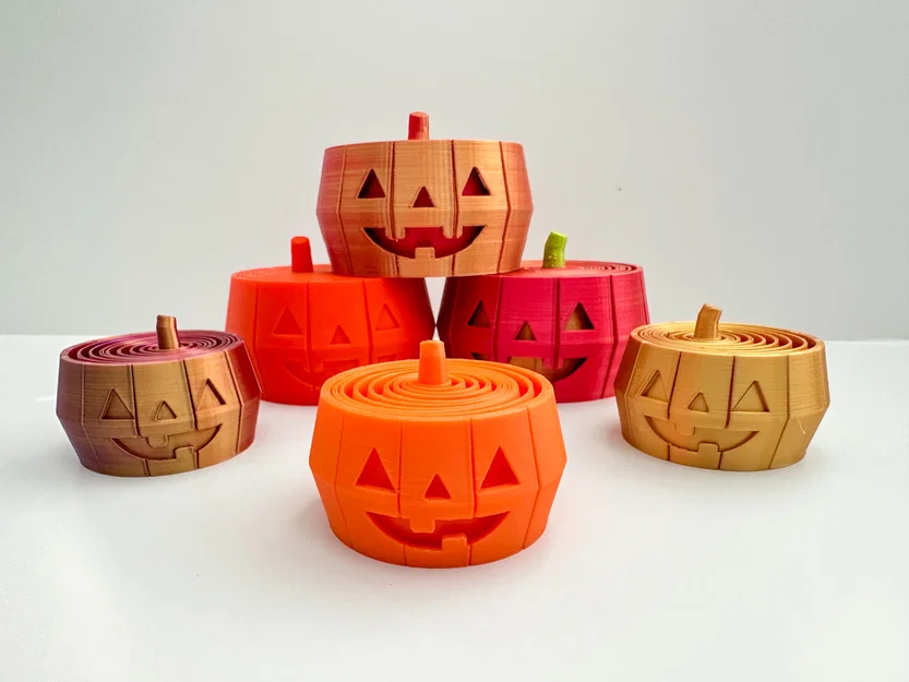 Đồ Chơi Fidget Bí Ngô Layered (Pumpkin Layered Fidget Toys) - Image 1