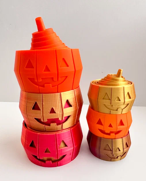 Đồ Chơi Fidget Bí Ngô Layered (Pumpkin Layered Fidget Toys) - Image 5
