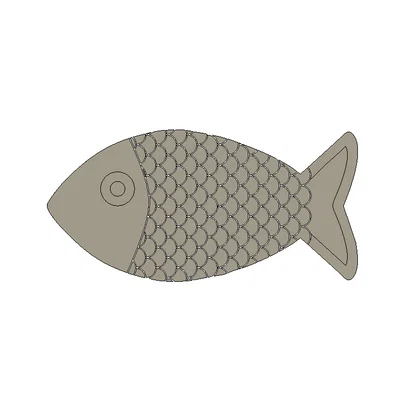 In 3D Kết Hợp Vải: Cá Mềm Oặt (Floppy Fish)