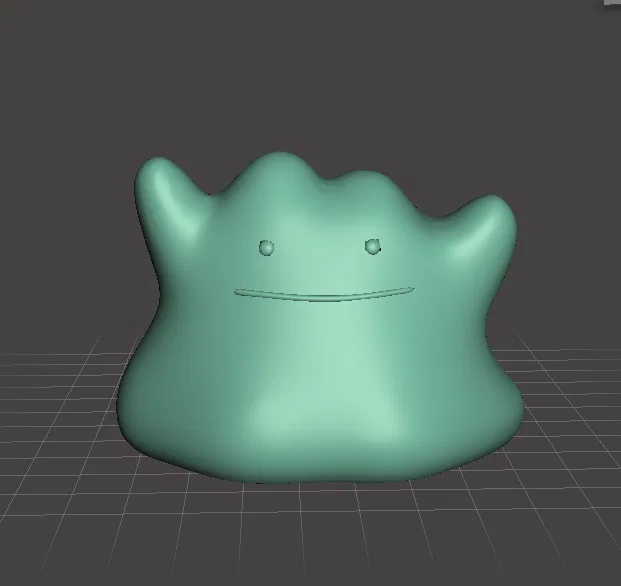 Mô hình heo đất tiết kiệm Pokémon Ditto in 3D cực dễ thương - Image 1