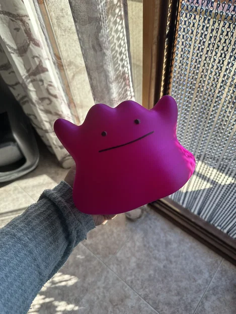 Mô hình heo đất tiết kiệm Pokémon Ditto in 3D cực dễ thương - Image 3