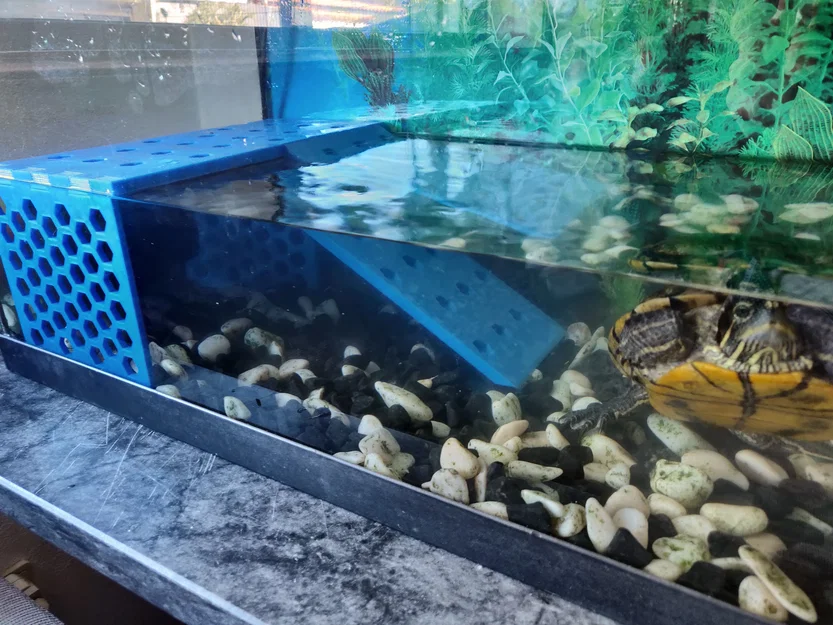 Turtle Dock – Bến lên cho rùa (modular, dễ in) - Image 1