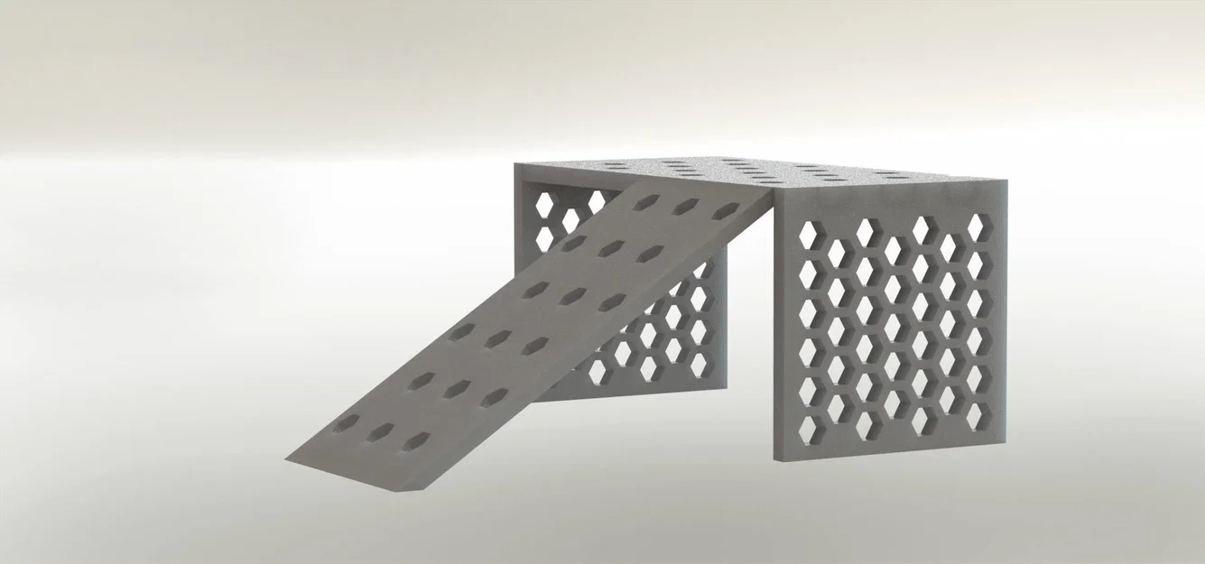 Turtle Dock – Bến lên cho rùa (modular, dễ in) - Image 6