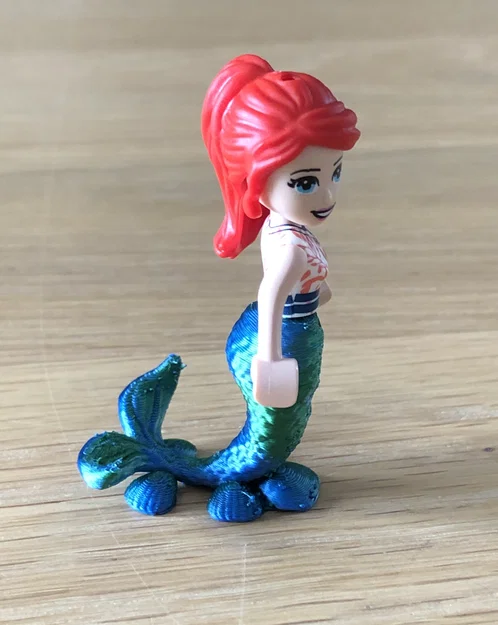 Mô hình Lego Friends Nàng Tiên Cá (Bản in không cần support) - Image 1