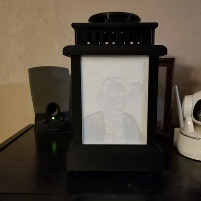Đèn Lithophane kiểu đèn lồng (Lantern Style Lithophane Lamp)
