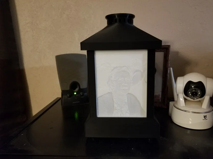 Đèn Lithophane kiểu đèn lồng (Lantern Style Lithophane Lamp) - Image 3