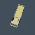 Mô hình xe tải quân sự (Army Truck) - Bản in 3D chi tiết ấn tượng - Thumbnail 3