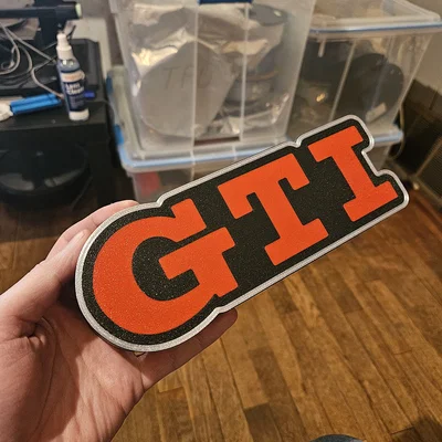 Hộp đèn logo Volkswagen GTI (Lightbox)