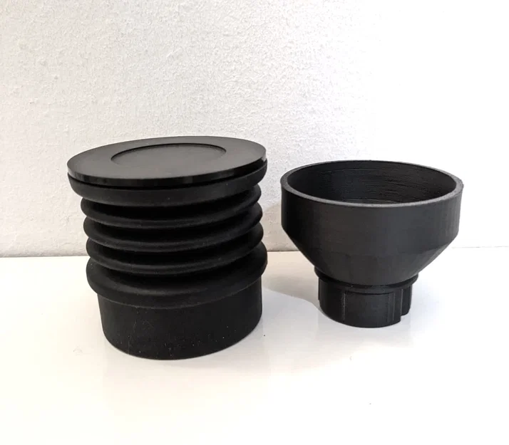 Phễu hopper máy xay Eureka Mignon cho silicone bellows - Image 1