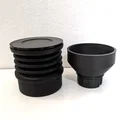 Phễu hopper máy xay Eureka Mignon cho silicone bellows - Thumbnail 1