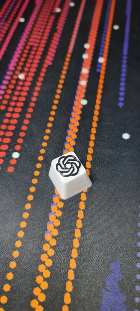 Nút bàn phím OpenAi Keycap 3D - Phụ kiện cá tính cho bàn phím cơ - Image 1