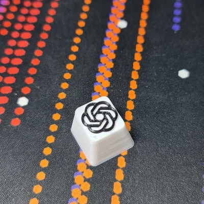 Nút bàn phím OpenAi Keycap 3D - Phụ kiện cá tính cho bàn phím cơ