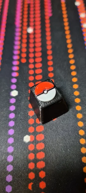Mẫu Keycap Pokemon Pokeball 3D Độc Đáo Cho Bàn Phím Cơ - Image 1