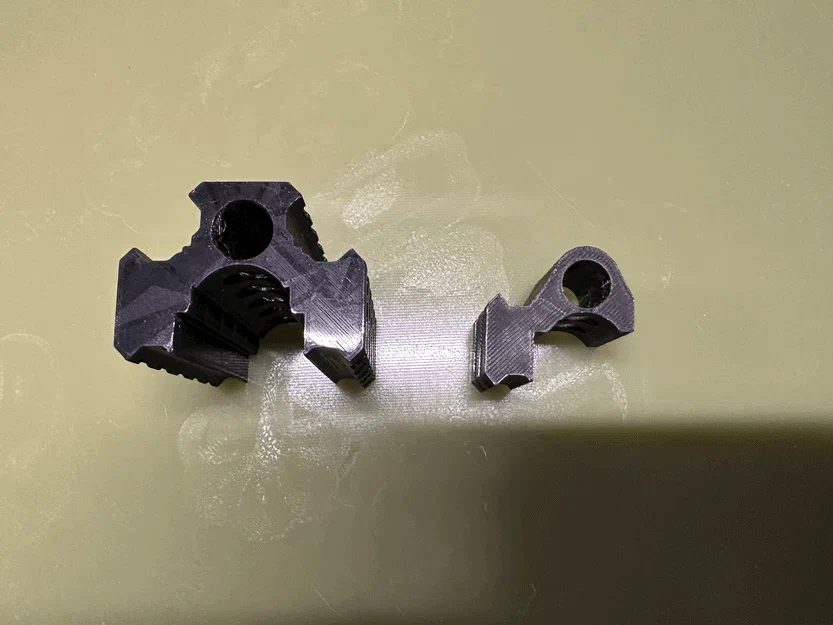 Ngàm Picatinny đơn và ba cho Crosman 1322-2240 (Phụ kiện in 3D) - Image 2