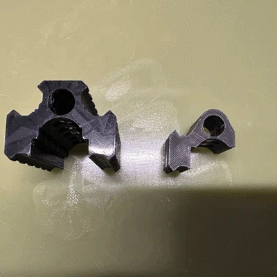 Ngàm Picatinny đơn và ba cho Crosman 1322-2240 (Phụ kiện in 3D)