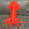 Mực Flexi Đầu To Dễ Thương (Squidopus) - Thumbnail 1
