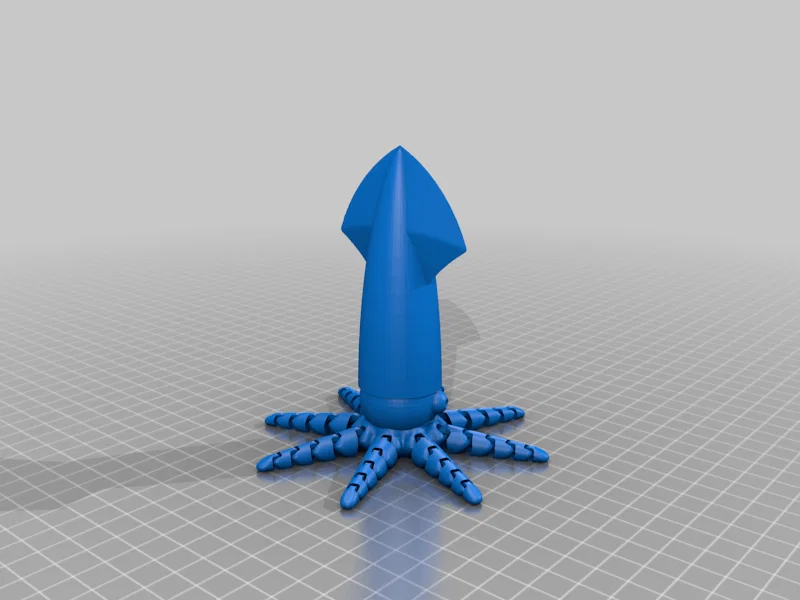 Mực Flexi Đầu To Dễ Thương (Squidopus) - Image 2