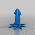 Mực Flexi Đầu To Dễ Thương (Squidopus) - Thumbnail 2