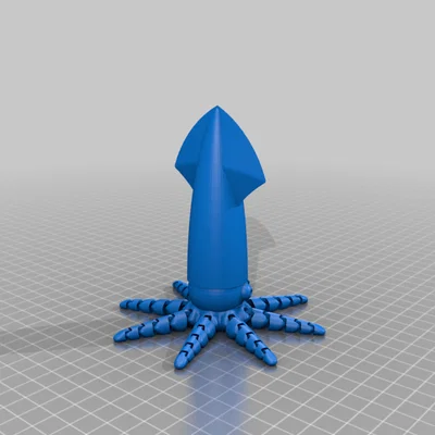 Mực Flexi Đầu To Dễ Thương (Squidopus)