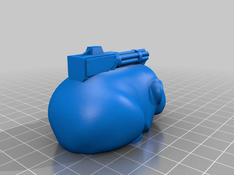 Gatling Guinea Pig – Chuột lang gắn súng Gatling - Image 2