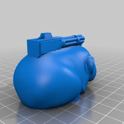 Gatling Guinea Pig – Chuột lang gắn súng Gatling