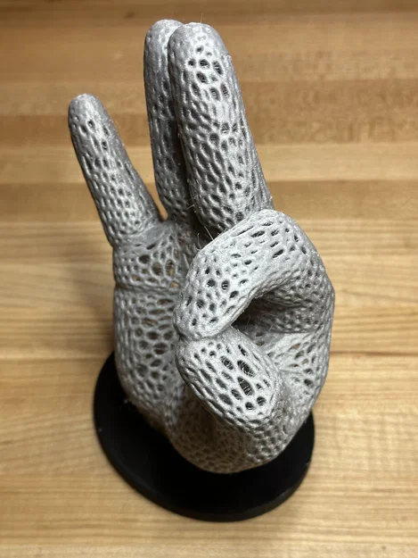 Bàn tay OK Bionic (Voronoi) - bản remix kèm đế - Image 2
