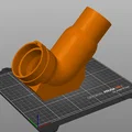 Adapter 90° all-in-one cho DeWalt DW735 sang ống 2.5 inch - Thumbnail 2