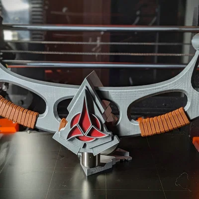 Móc treo khăn đôi Klingon Bat'leth