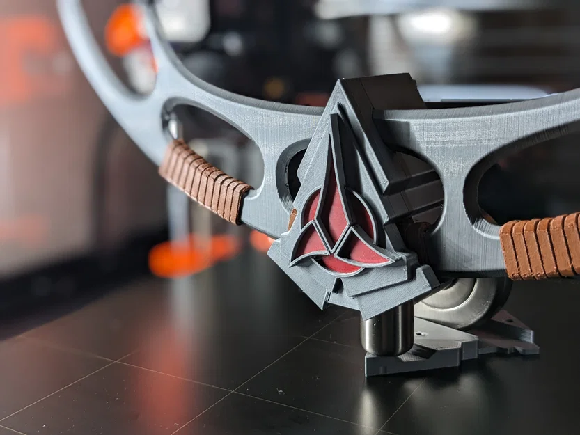 Móc treo khăn đôi Klingon Bat'leth - Image 3