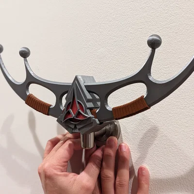 Móc treo khăn đôi Klingon Bat'leth