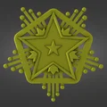 Mô hình 3D huy chương 2024 Service Medal (Counter Strike 2) - Thumbnail 1