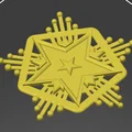 Mô hình 3D huy chương 2024 Service Medal (Counter Strike 2) - Thumbnail 2