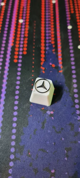 Mercedes Keycap - Nút bàn phím cơ hình logo Mercedes độc đáo - Image 1