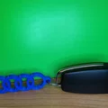 Móc khóa logo Audi (Audi Logo keychain) in 3D cá tính - Thumbnail 1
