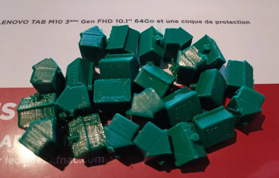 Mô hình ngôi nhà 3D cho trò chơi Monopoly - File in chất lượng - Image 3