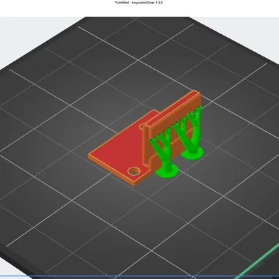 Bracket dời dây cáp Anycubic cho Kobra 2 Max (Cable Relocation Brackets)