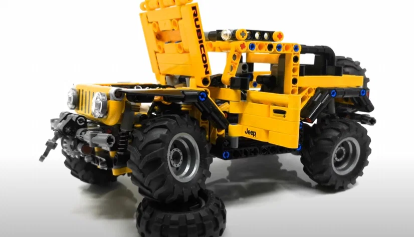 Mô hình xe địa hình Jeep Rubicon (Technic style) cực chất - Image 1