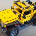Mô hình xe địa hình Jeep Rubicon (Technic style) cực chất - Thumbnail 2