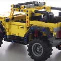 Mô hình xe địa hình Jeep Rubicon (Technic style) cực chất - Thumbnail 3