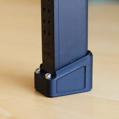 Đế mở rộng băng đạn Glock 9mm (+3) - Thiết kế mặt trước trơn mịn