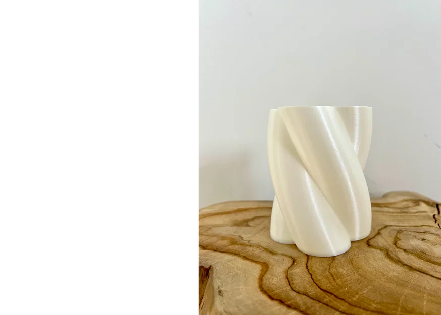 Ống cắm bút xoắn ốc (Twisted Marshmallow) - Trang trí bàn làm việc - Image 3