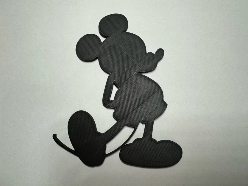 Mô hình 3D Mickey Mouse trang trí treo tường độc đáo - Image 1