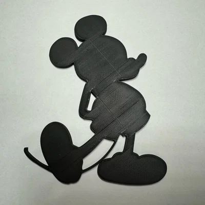 Mô hình 3D Mickey Mouse trang trí treo tường độc đáo