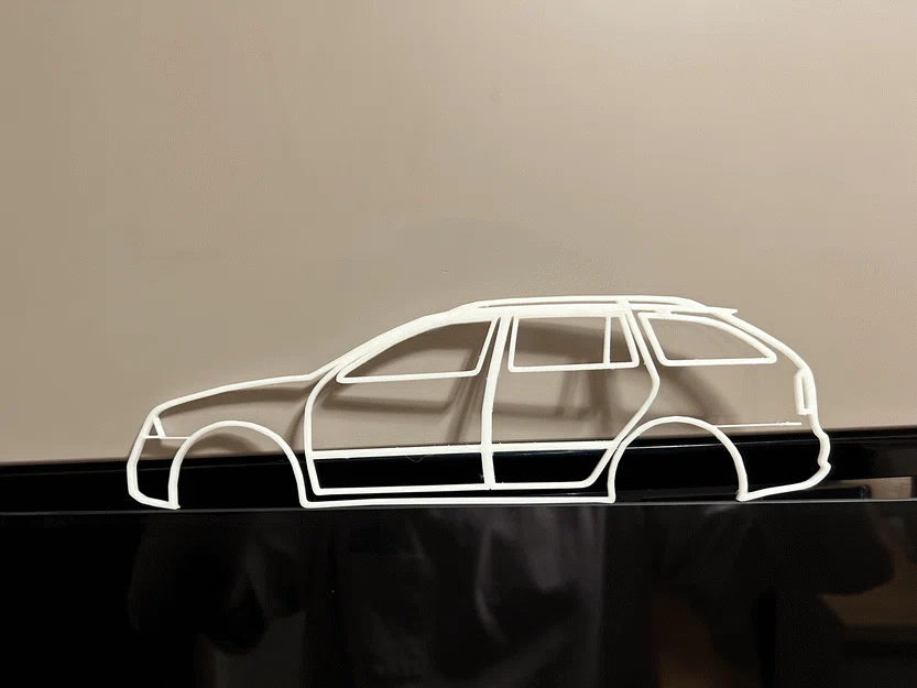 Mô hình trang trí tường Škoda Octavia II RS Combi (File in 3D) - Image 1