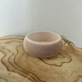 Cốc đựng đồ đa năng có rãnh chéo in 3D (Stackable Cup) - Thumbnail 1